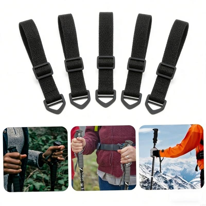 Outdoor Adventure Hiking - Bâtons randonnée réglables pour le personnel,