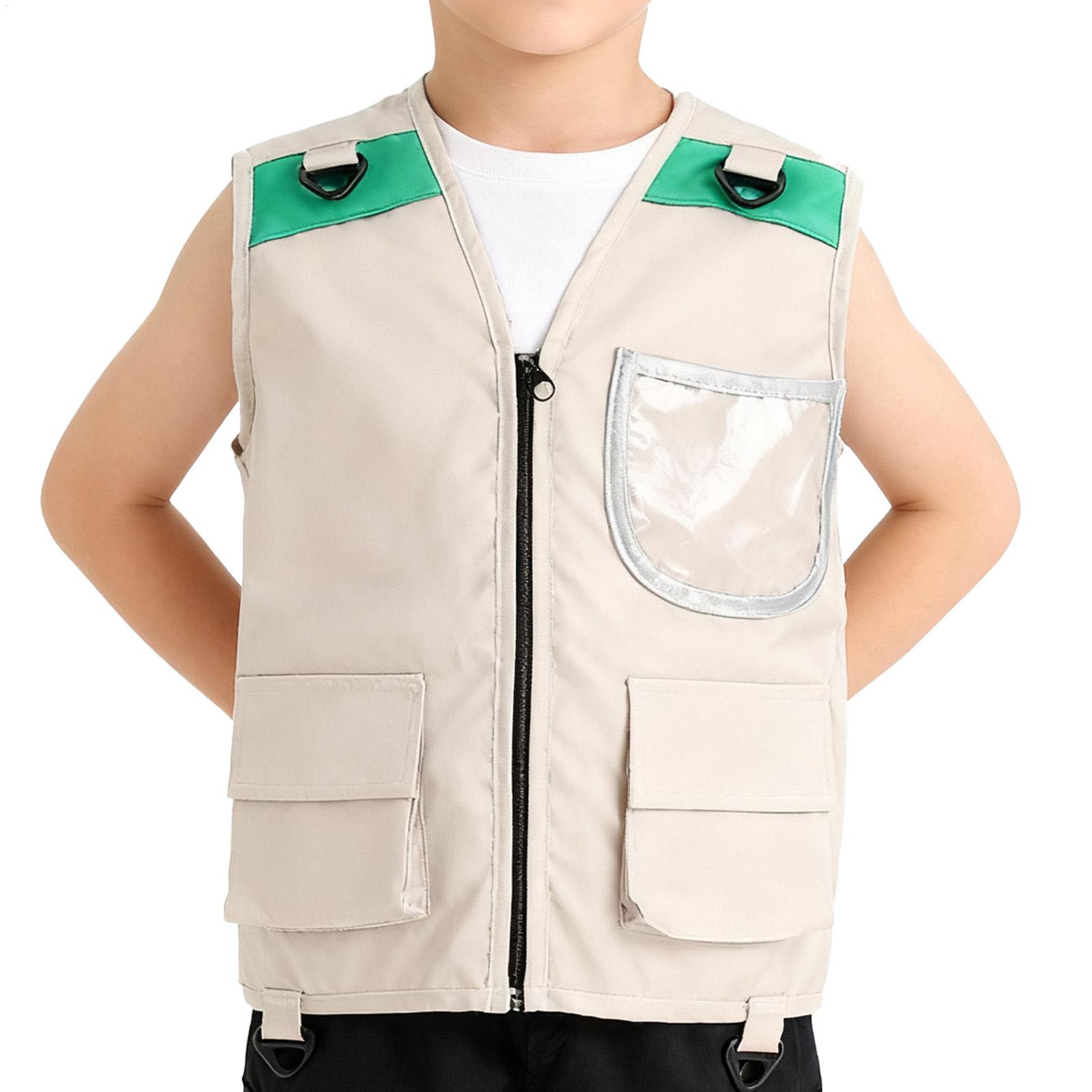 Outdoor Adventure Vest - Gilet d'exploration pour enfants, costume de