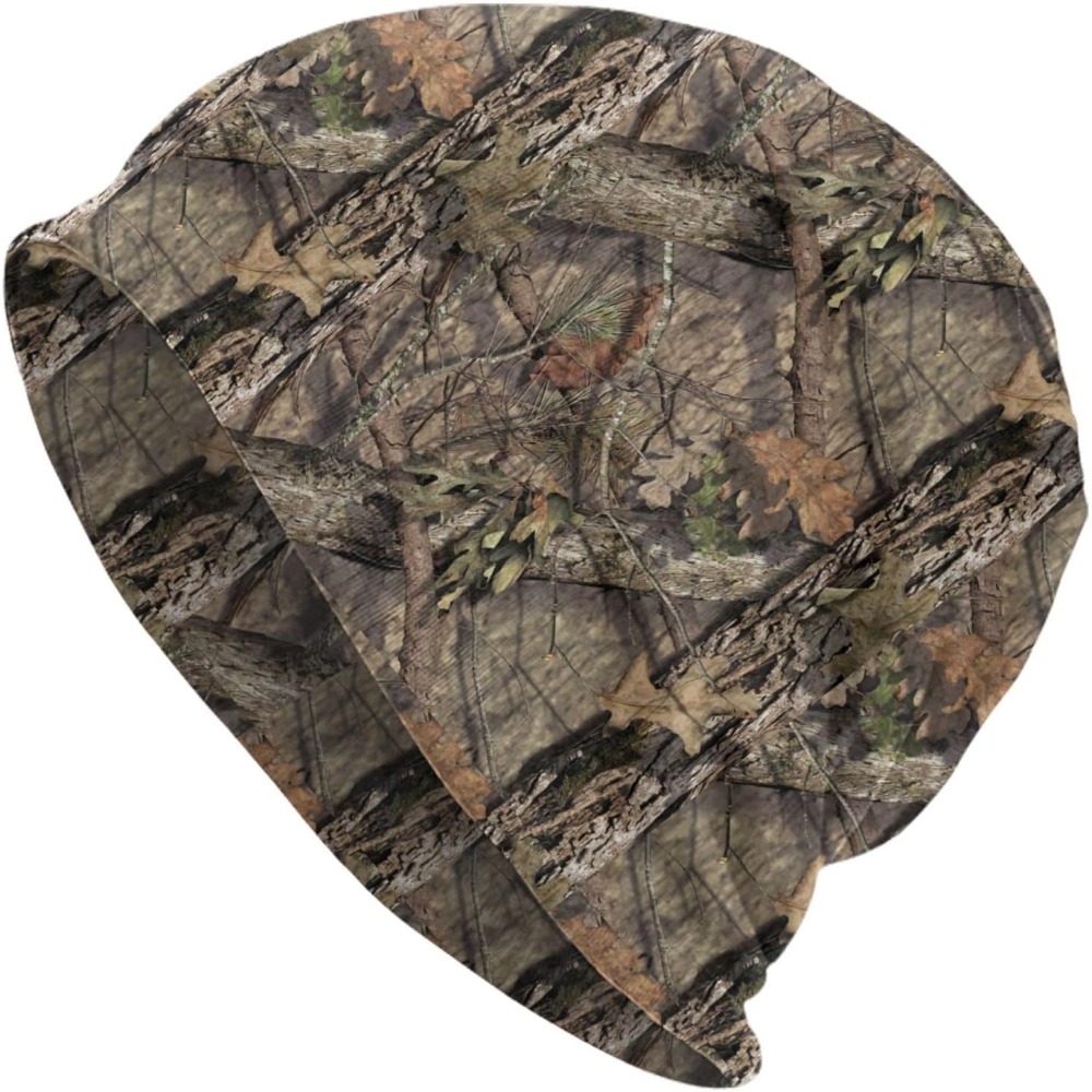 Outdoor Adventure Friends - Feuille – Bonnet imprimé camouflage, doux