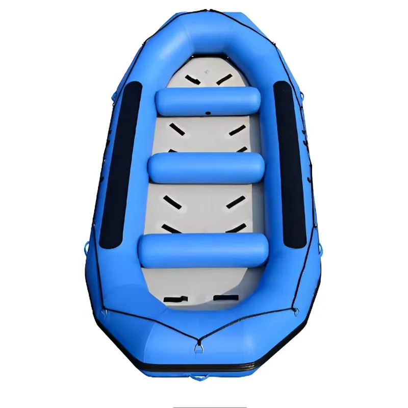 Outdoor Adventure Rafting - Bateau de rafting gonflable bleu de