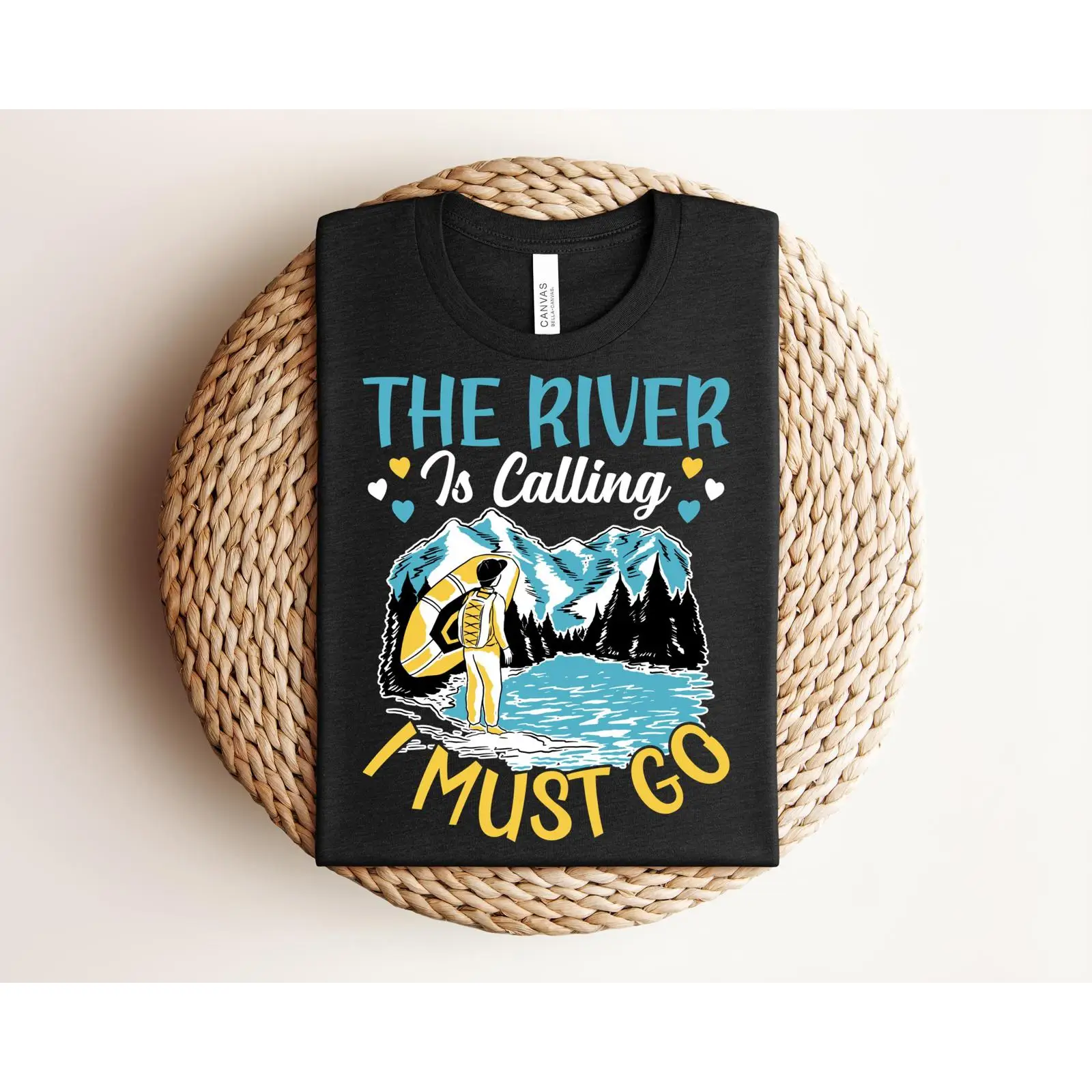 Outdoor Adventure Rafting - Le T-shirt « Le fleuve m'appelle,