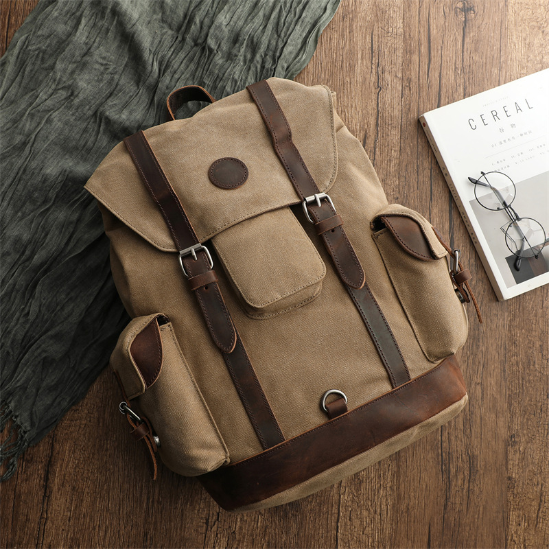 Sac en toile rétro pour hommes - Outdoor Adventure Hiking avis et prix