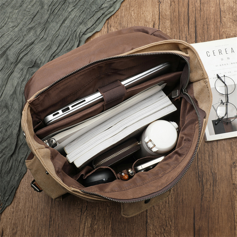 Sac en toile rétro pour hommes - Outdoor Adventure Hiking avis et prix