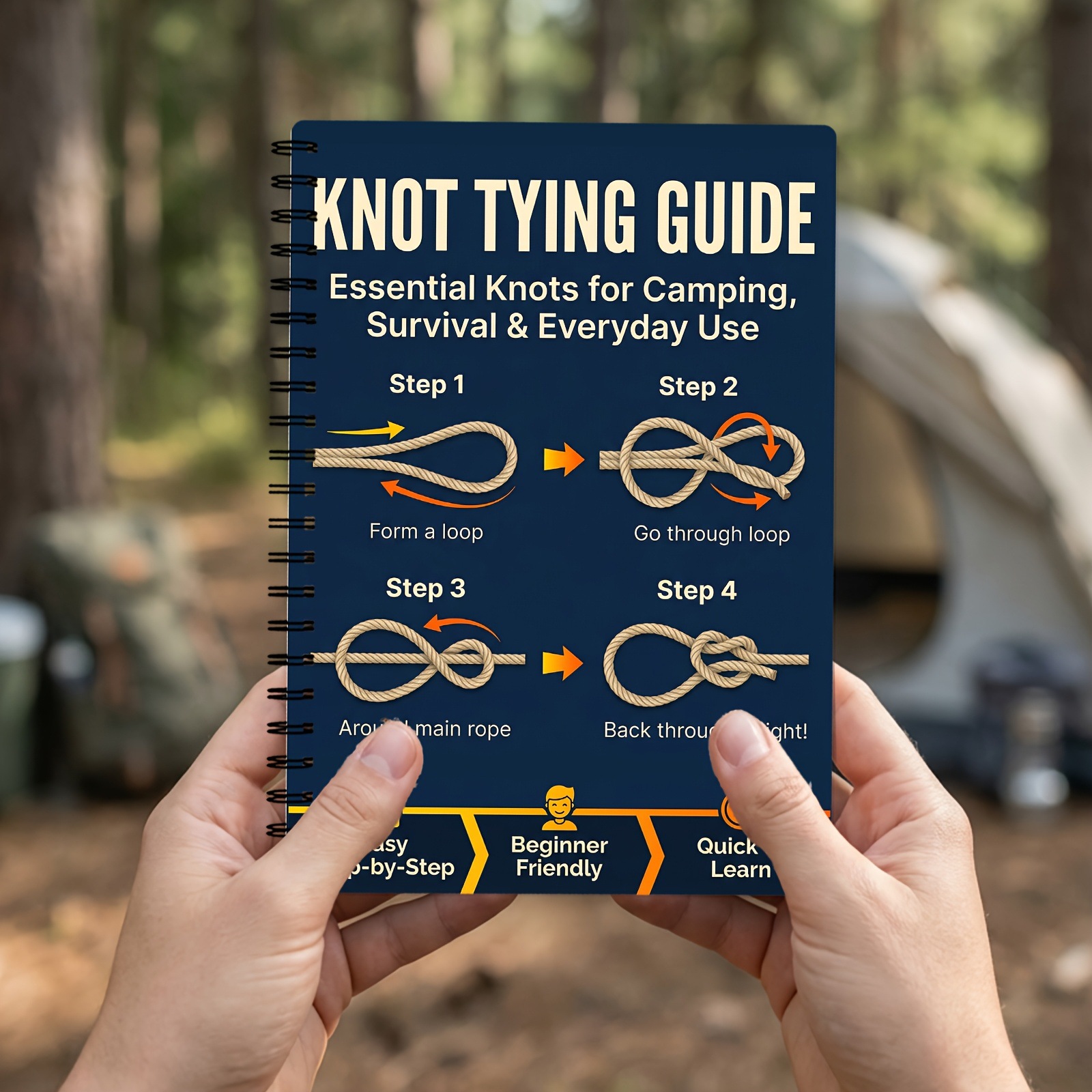 Guide étape par étape des nœud - Outdoor Adventure Hiking avis et prix