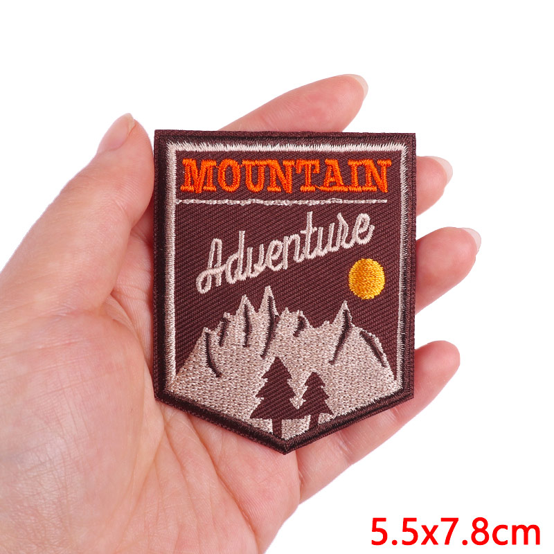 Patch brodé d'aventure de Camp - Outdoor Adventures Clothing avis et prix