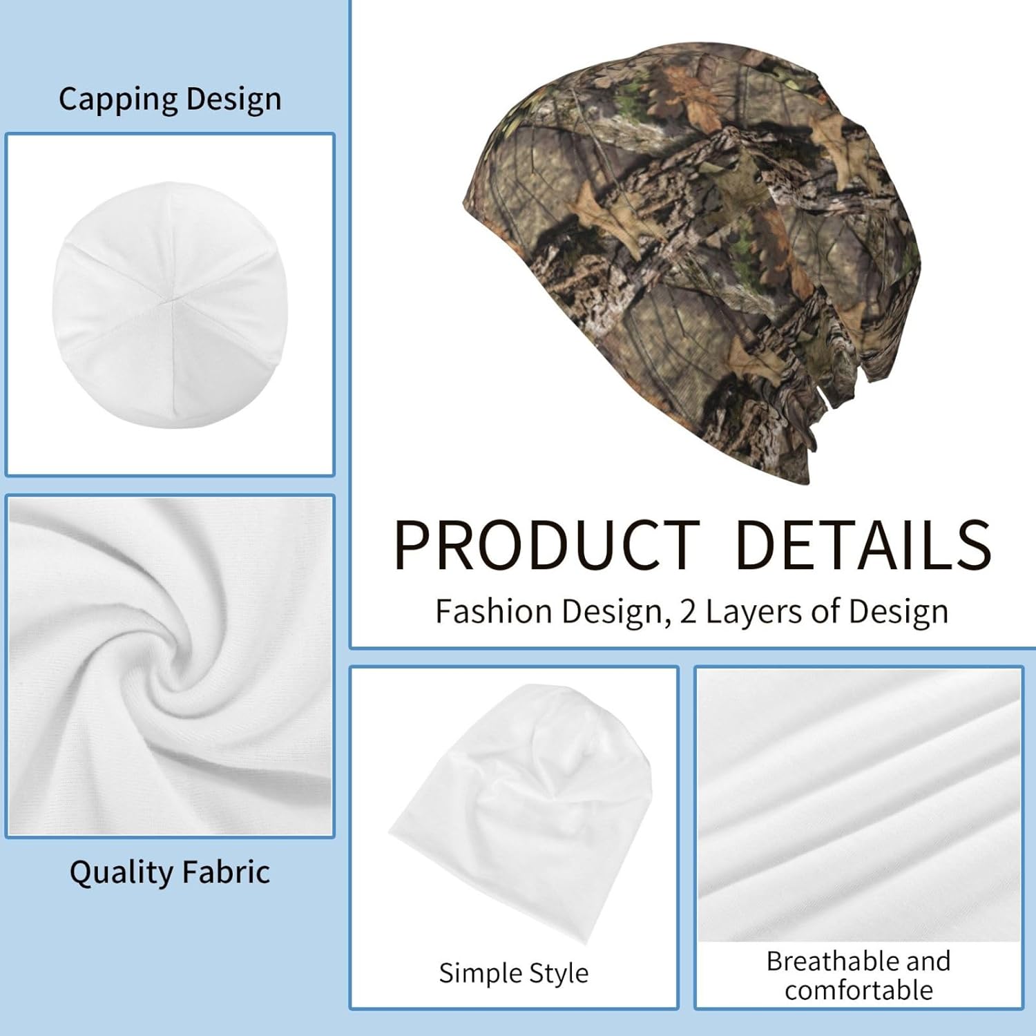 Feuille – Bonnet imprimé camou - Outdoor Adventure Friends avis et prix