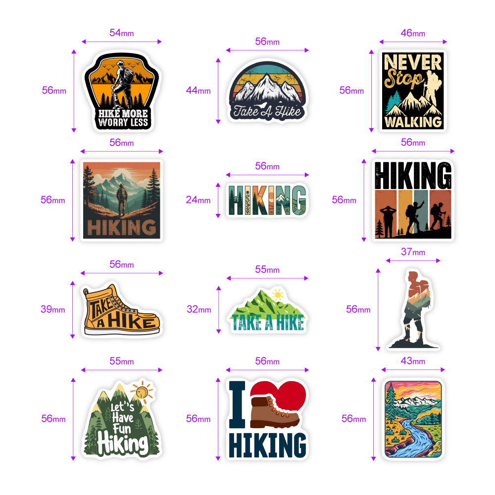 Autocollants de randonnée pour - Outdoor Adventure Hiking avis et prix