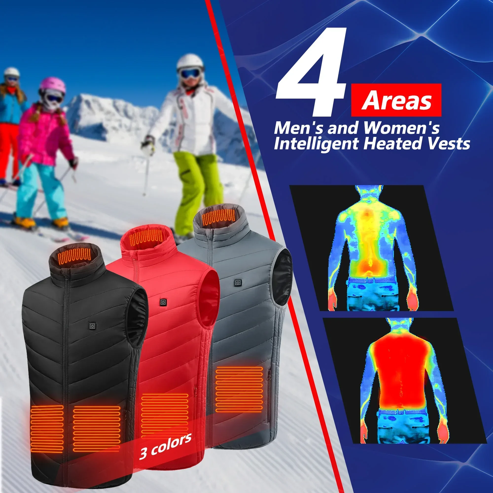 Veste chauffante USB Sportedly - Outdoor Adventure Vest avis et prix