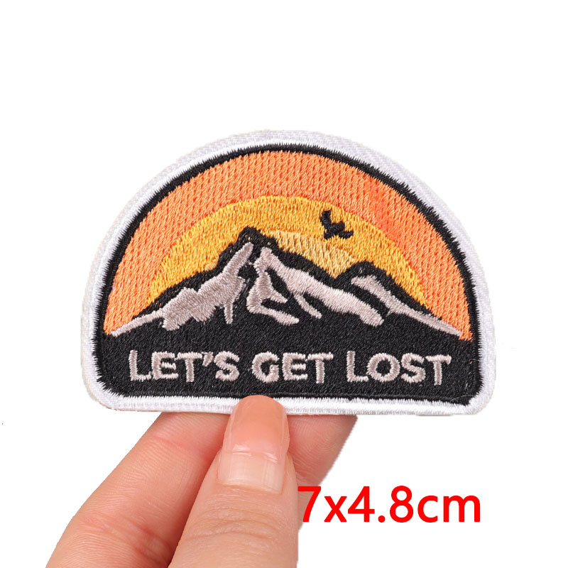 Patchs brodés pour randonnée,  - Outdoor Adventures Clothing avis et prix