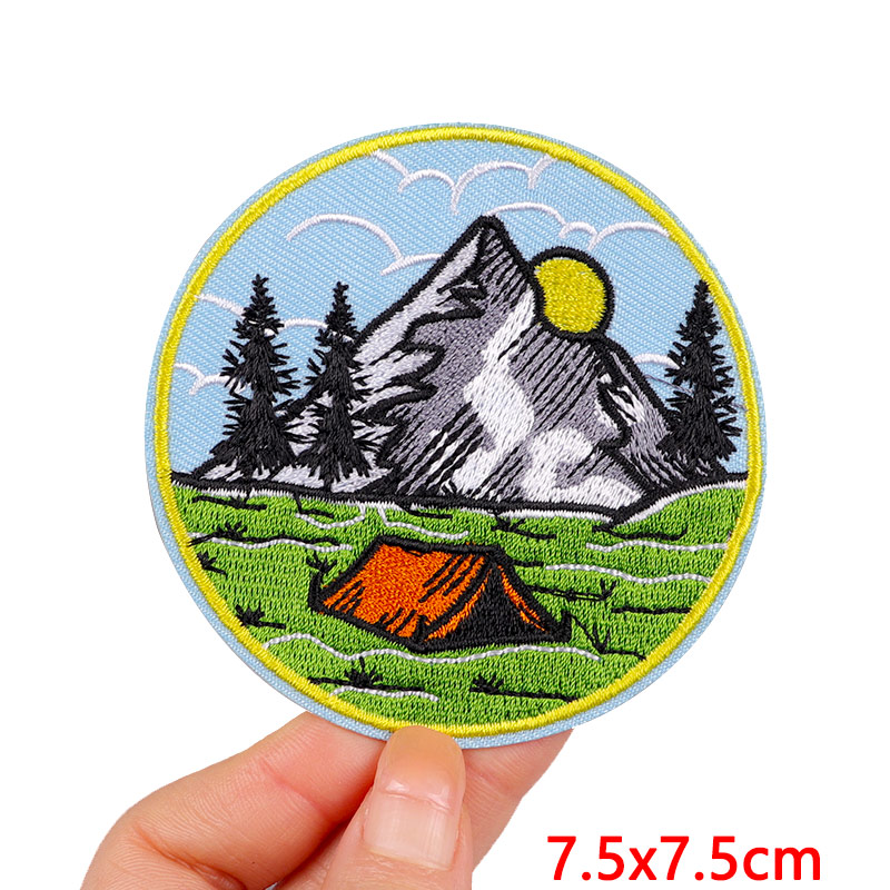 Patchs brodés pour randonnée,  - Outdoor Adventures Clothing avis et prix
