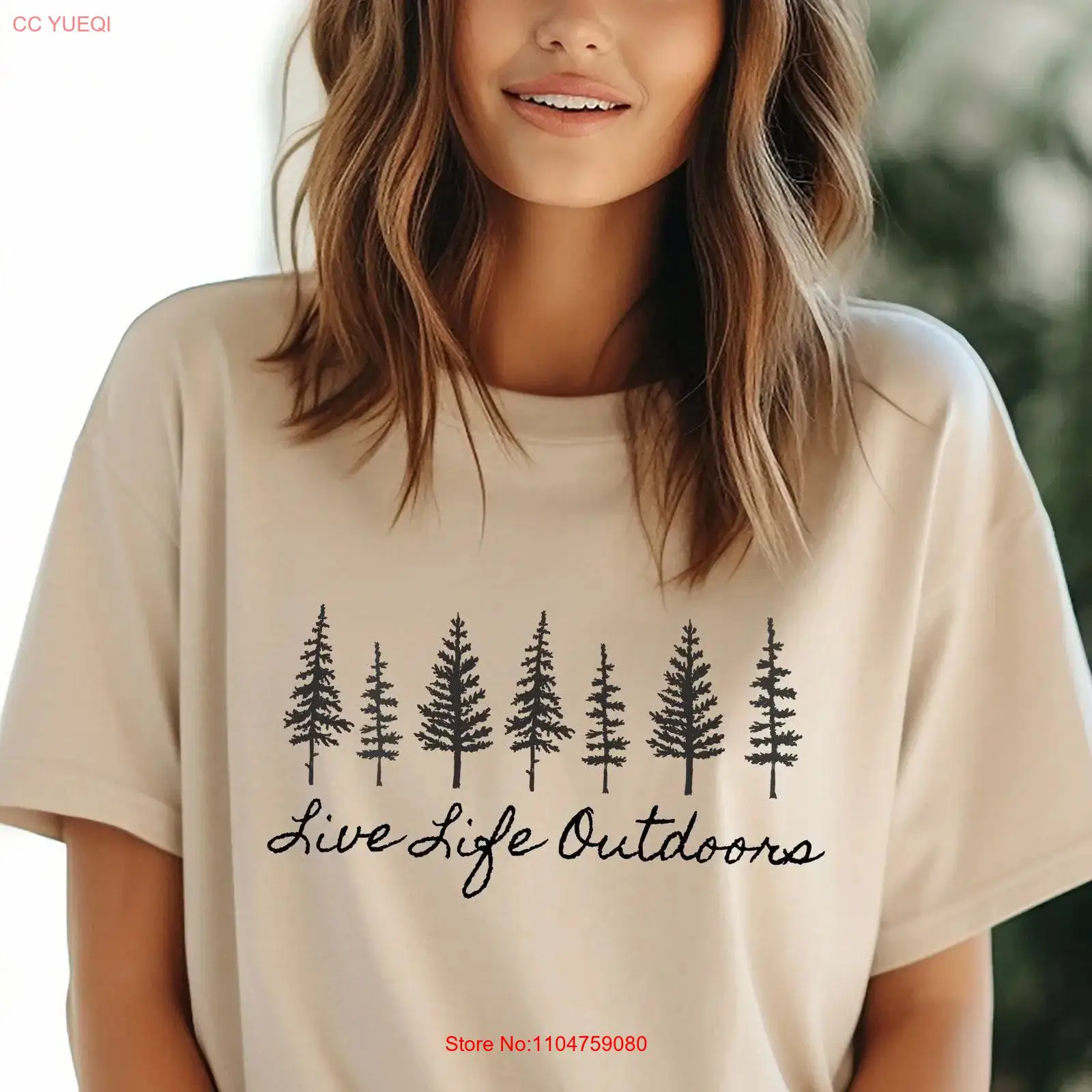 T-shirt de camping pour femme, - Outdoor Adventure North West avis et prix
